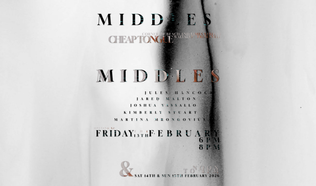 Middles - exhibition invite