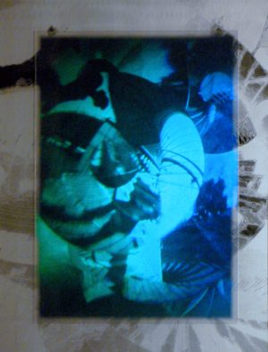 Image of animtaed hologram 'Up and down the Spiral Stairs'